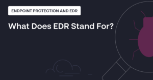 what does edr stand for